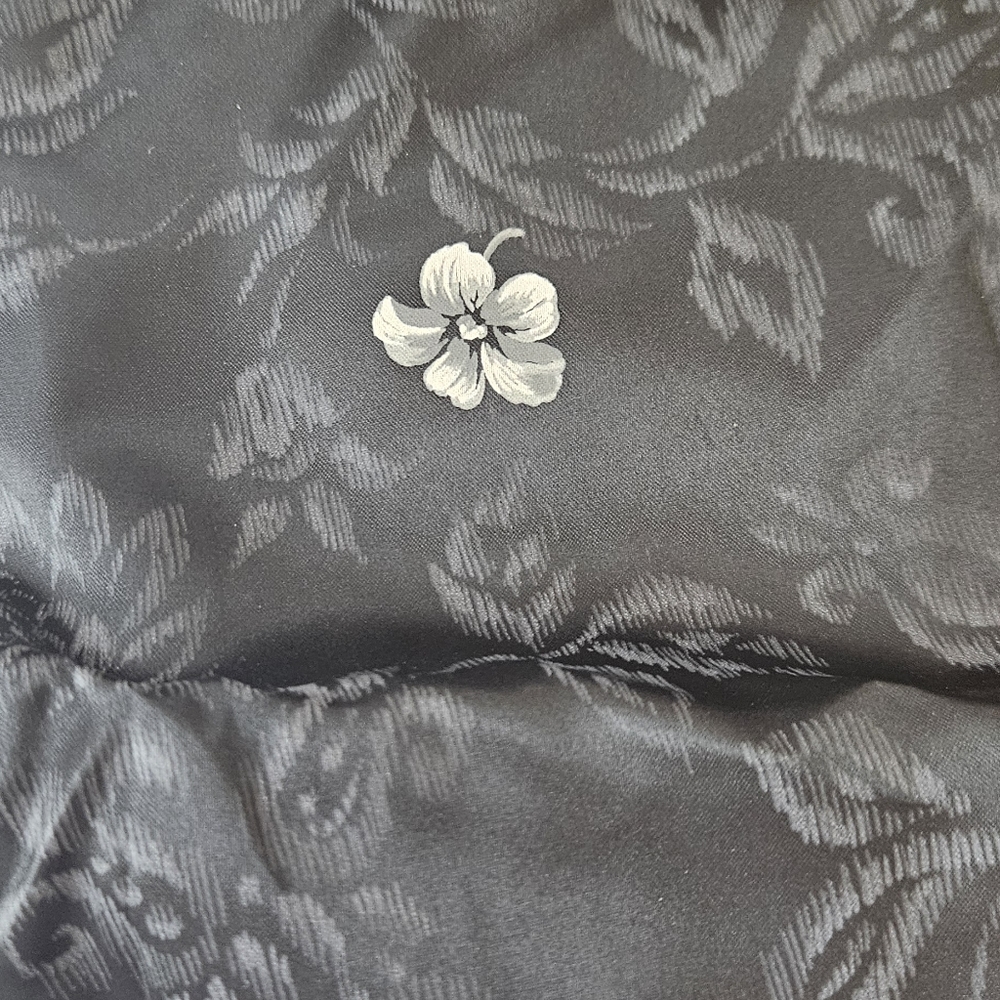 Vintage 36th & 10th satin floral skirt-size 12. - Picture 9 of 9
